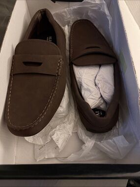 Alfani Brown Slip-On Loafers
